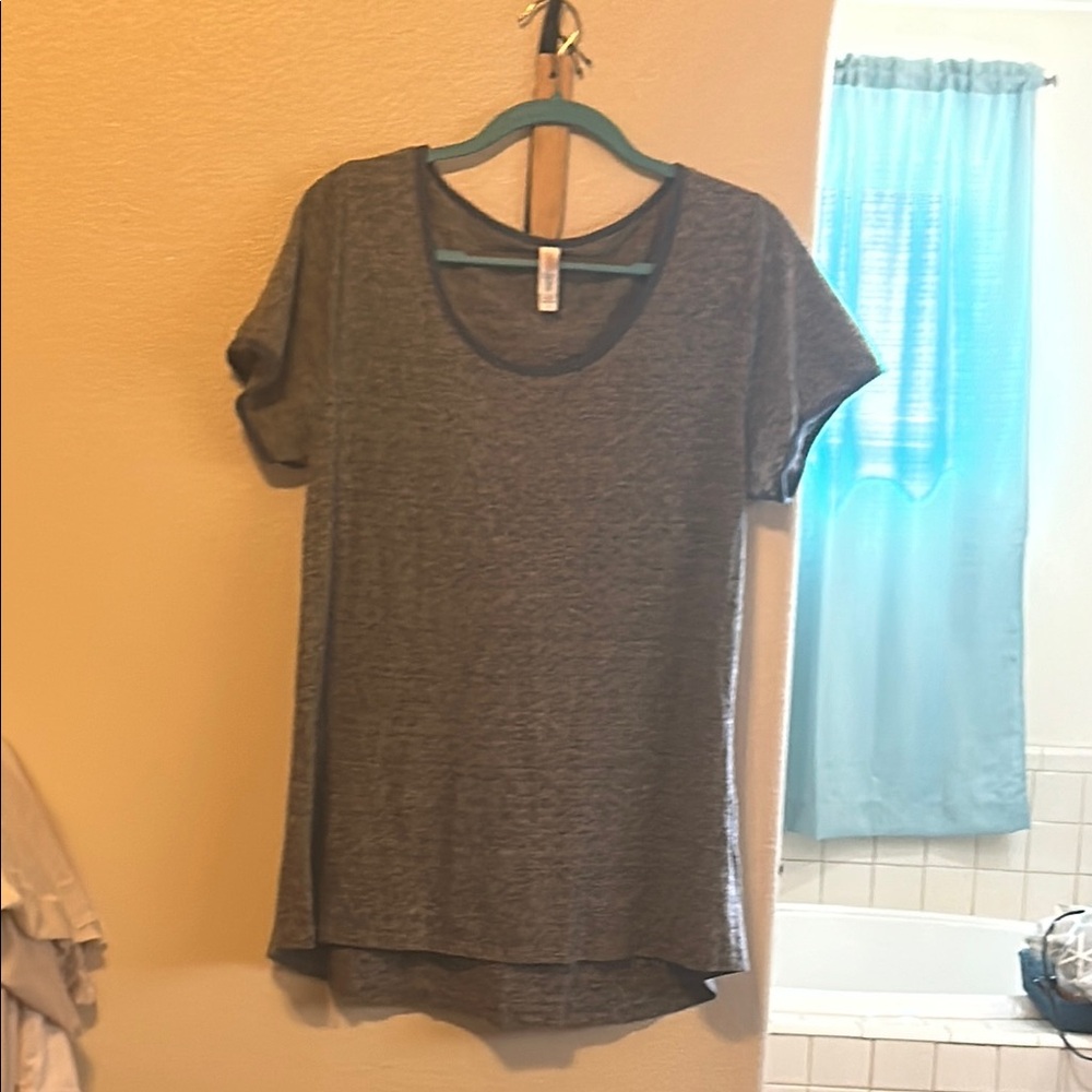 LulaRoe Gray Women's Top